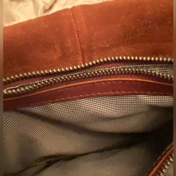 Spikes&Sparrow Unisex Messanger Stlye Flap Bag Crossbody Bag Brown Leather - Picture 4 of 10